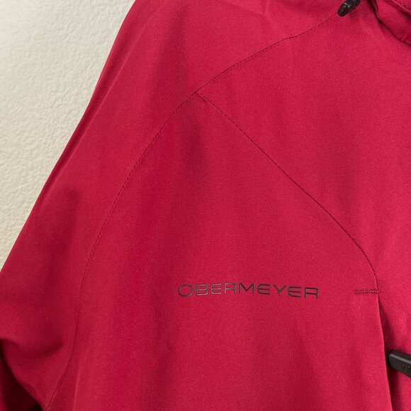 NEW Obermeyer Mens Small Raze Jacket Rustic Red Alpine Series Winter Ski Coat - Picture 9 of 16